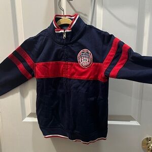 Polo by Ralph Lauren Kids Navy and Red Hoodie